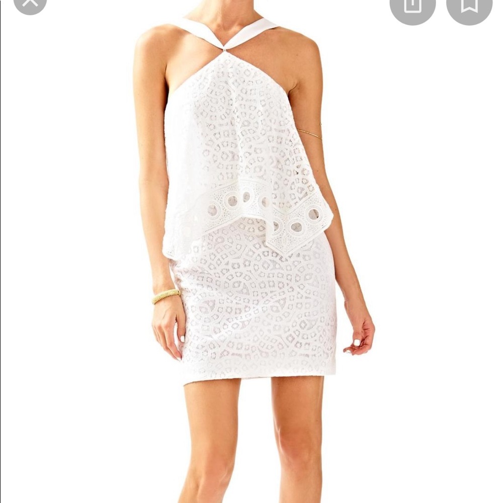 Lilly Pulitzer white dress